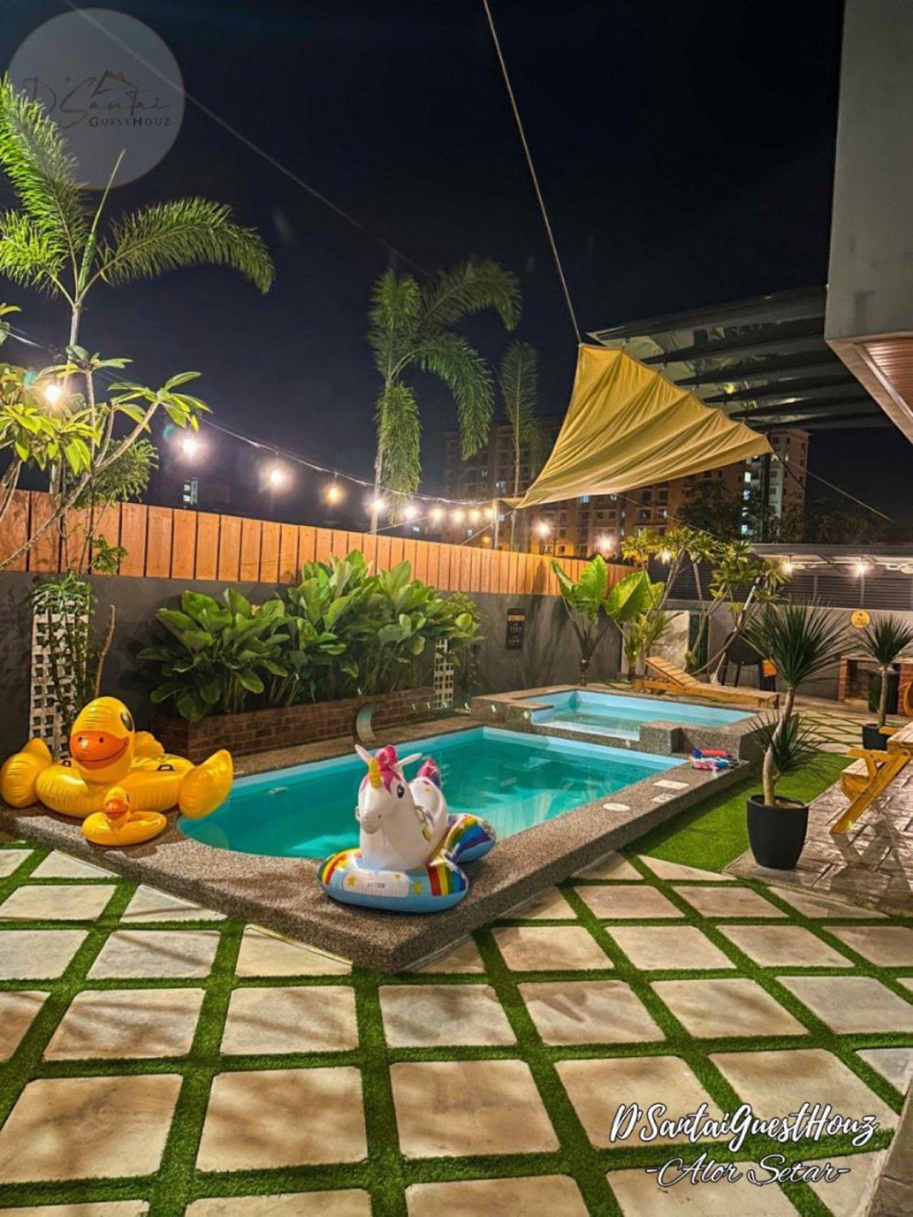 D'santai Guesthouz With Luxurious Private Pool For Islamic Vila