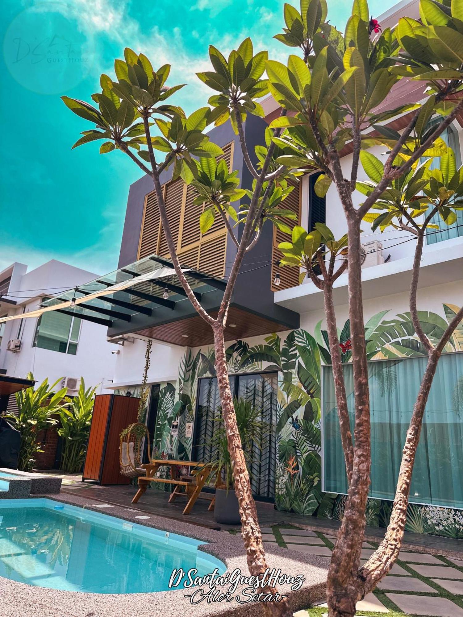 Vila D'santai Guesthouz With Luxurious Private Pool For Islamic
